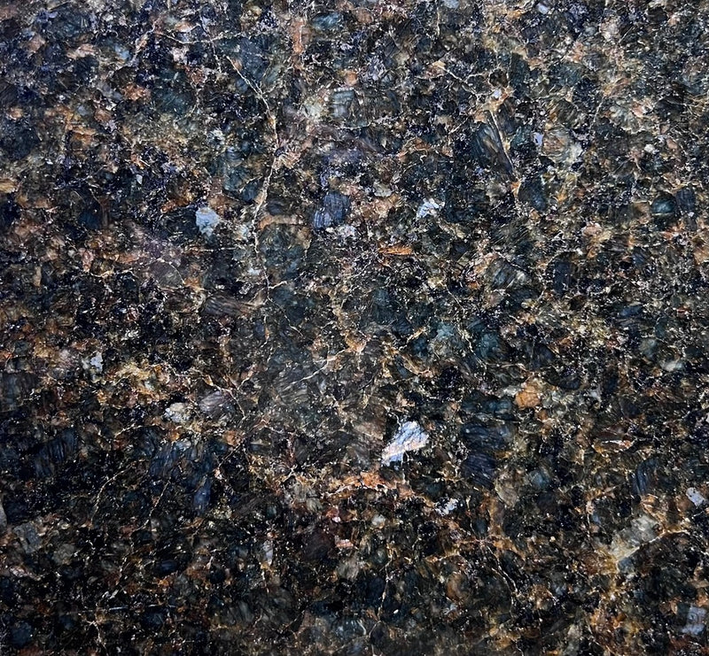 12x12 Ubatuba Dark Green Speckled Polished Granite Floor and Wall Tile for Kitchen Bath Wall Backsplash