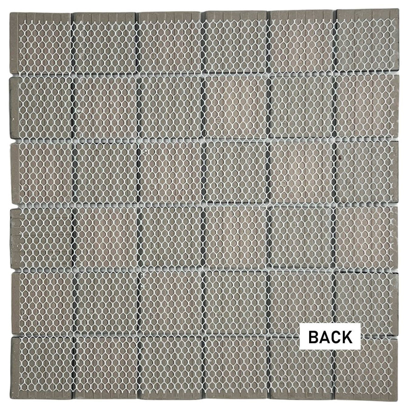 TDPW-MTW2X2-478 Black & White Checkered Square 2 Inch Matte Porcelain Mosaic Tile for Bathroom Floors, Walls, Kitchen Backsplash and Pool Tile