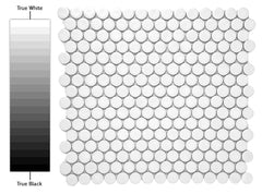 Penny Round Tile Arctic White Porcelain Mosaic Floor Wall Tile backsplash Matte Look for Bathroom Shower, Kitchen, Accent Decor, Fireplace