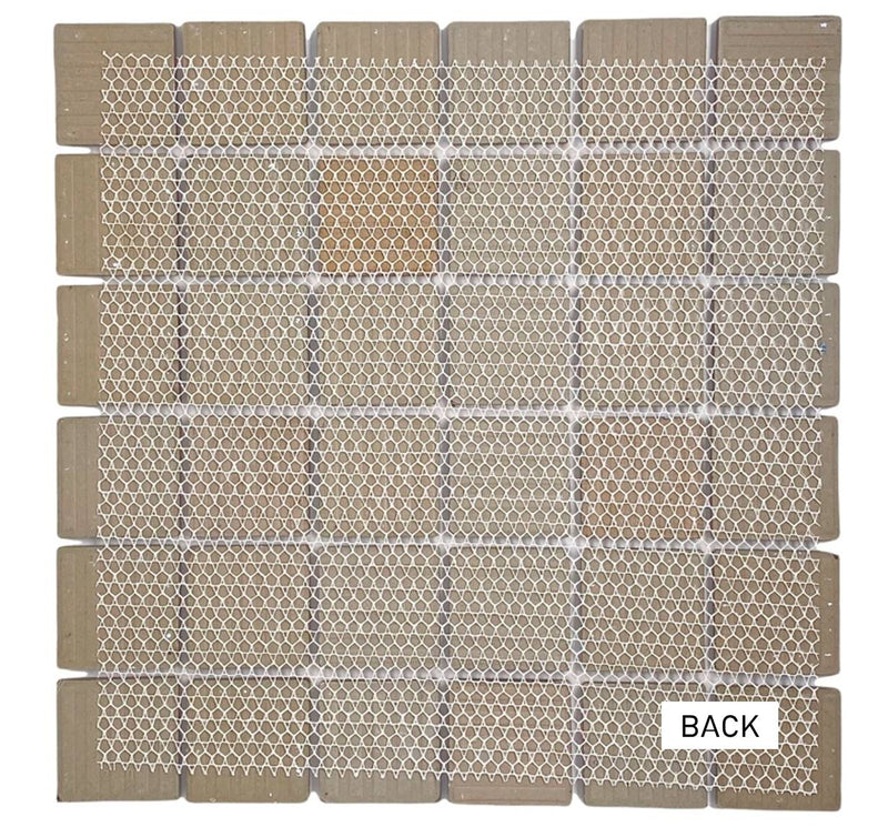 Tenedos Premium Quality 2" (Exact Size 1-15/16 in.) Black Porcelain Square Mosaic Tile Shiny Look Designed in Italy (12x12) for Kitchen Backsplash, Pool Tile, Bathroom Wall, Accent Wall