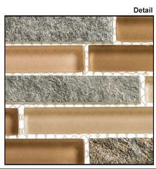 GT Tiles Chestnut Screen (Random Brick) GS18