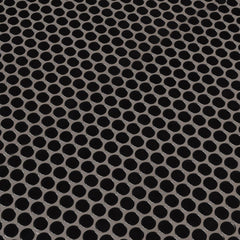 MSI Black Glossy Penny Round 11.57 in. x 12.4 in. x 10mm Porcelain Mesh-Mounted Mosaic Floor Wall  Tile