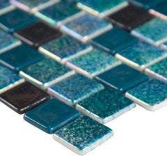 MSI Carribean Mermaid 11.81 in. x 11.81 in. x 4mm Glass Mesh-Mounted Mosaic Tile (19.4 sq. ft. / case)