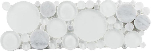 GT Tiles White Dove 4 x 12 Border B100