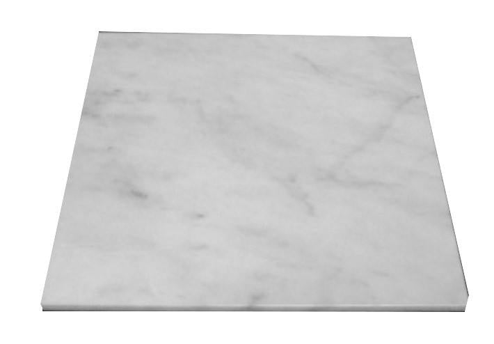 Carrara Marble Italian White Bianco Carrera 18x18 Marble Tile Honed - Tenedos
