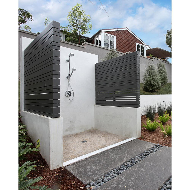 MSI Dorado River Rock 12 in. x 12 in. x 10mm Tumbled Marble Mesh-Mounted Mosaic Tile (10 sq. ft. / case)