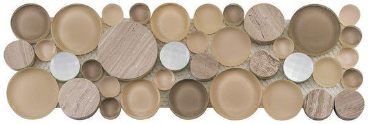 GT Tiles Whipped Cream (4X12 Border) SLS1614