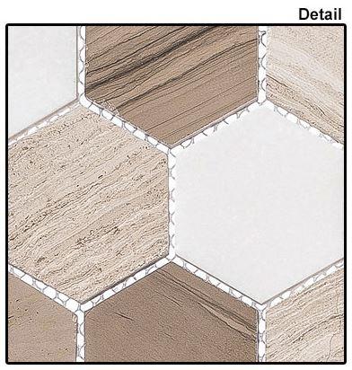GT Tiles Bay Colony (2" Hex) CLNL271