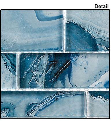 GT Glass Wall Tiles Periwinkle Dust MGF625