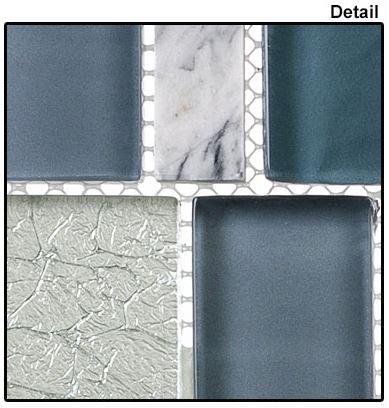 GT Glass Wall Tile Oceanic Cerulean  AS73