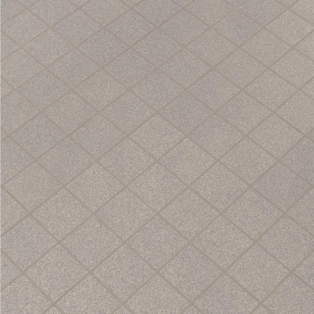 MSI Optima Grey 12 in. x 12 in. x 10mm Polished Porcelain Mesh-Mounted Mosaic Tile (11 sq. ft. / case)