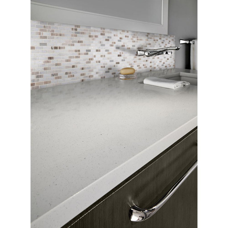 MSI Palisandro Mini Brick  Polished Marble Mosaic Tile (10 sq. ft. / case) - Tenedos