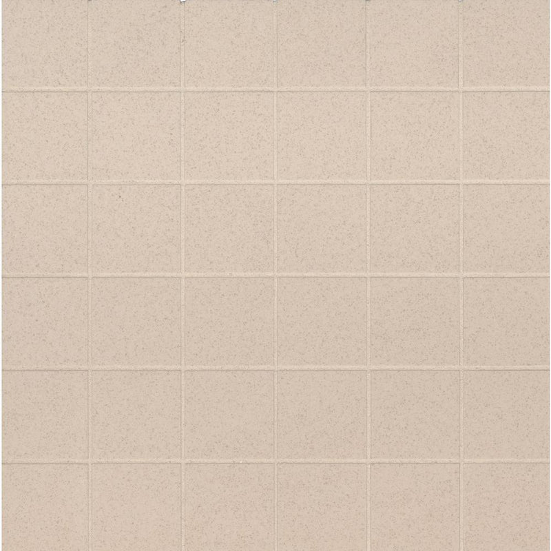 MSI Optima Cream 12 in. x 12 in. x 10mm Polished Porcelain Mesh-Mounted Mosaic Tile (11 sq. ft. / case)