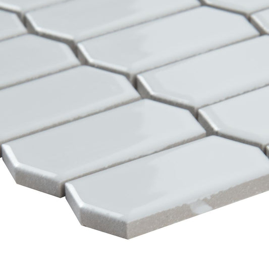 MSI Retro Picket Bianco Porcelain Mesh-Mounted Mosaic Tile