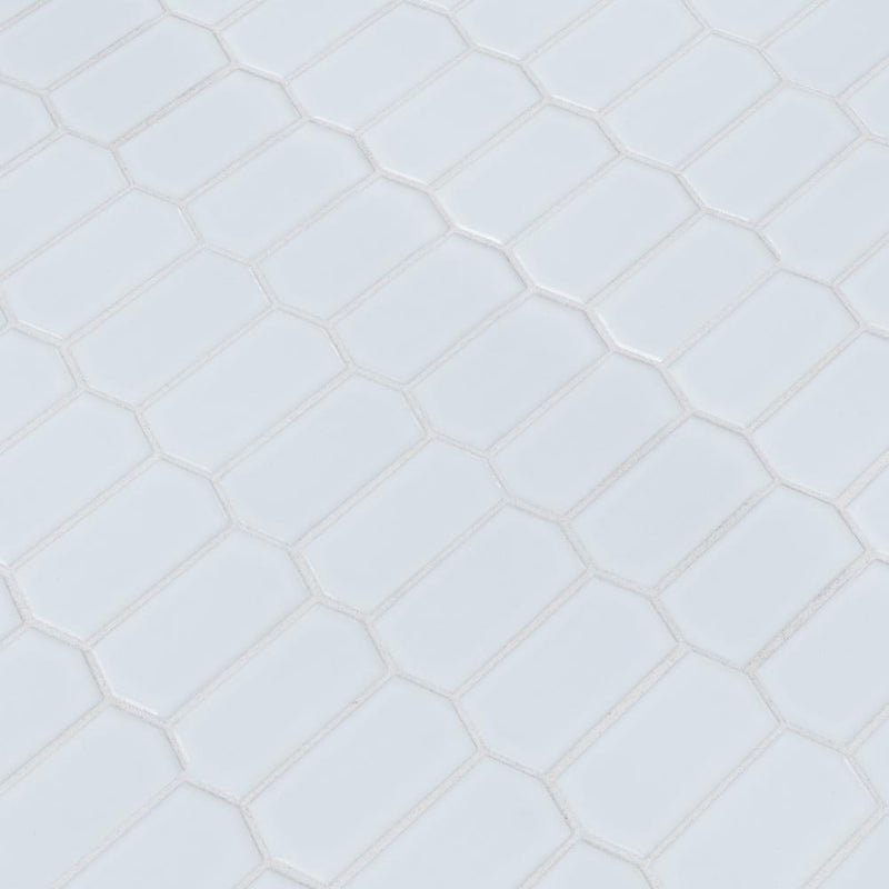 MSI Retro Picket Bianco Porcelain Mesh-Mounted Mosaic Tile